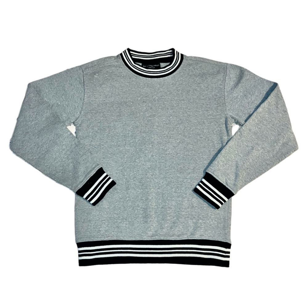 Men’s Grey No Boundaries crewneck sweatshirt. Size XS. #skater